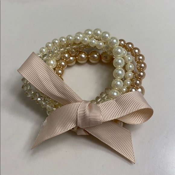 Jewelry - Pearl Bracelet Set NWOT